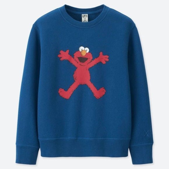 Kaws x Uniqlo Elmo Sweater - Picture 1 of 3